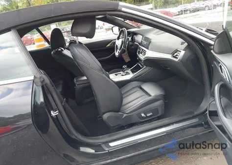 2022 BMW 430Xi из США, поврежденный, VIN WBA43AT01NCH83474